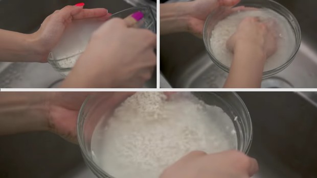 Mango Sticky Rice/youtube.com/Jessica Jane Mango Sticky Rice dibuat dengan memasak beras ketan terlebih dahulu/youtube.com/Jessica Jane