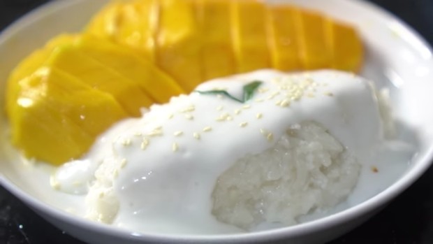 Mango Sticky Rice/youtube.com/Jessica Jane Mango Sticky Rice memiliki cita rasa enak dan menggugah selera/youtube.com/Jessica Jane