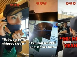 Labrak Pacarnya di Starbucks, Wanita Ini Pura-pura Jadi Barista