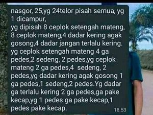 Netizen Emosi Lihat Pesanan 25 Porsi Nasi Goreng yang Super Detail Netizen Emosi Lihat Pesanan 25 Porsi Nasi Goreng yang Super Detail