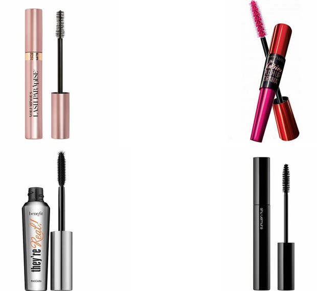 Rekomendasi maskara/Foto: Pinterest/walmart/indianbeautyhub/WhoWhatWear/elle Beauty hacks fake-false lashes mascara