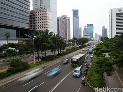 Dishub DKI: Volume Lalin Turun di Hari Pertama PSBB Ketat DKI, Pesepeda Naik