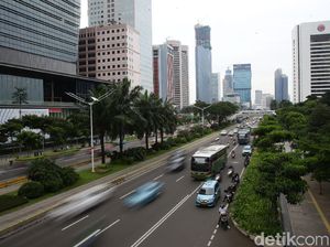 Dishub DKI: Volume Lalin Turun di Hari Pertama PSBB Ketat DKI, Pesepeda Naik Dishub DKI: Volume Lalin Turun di Hari Pertama PSBB Ketat DKI, Pesepeda Naik