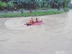 Pelajar SMP Hilang Tenggelam Saat Mandi di Sungai Gegara Tak Bisa Berenang