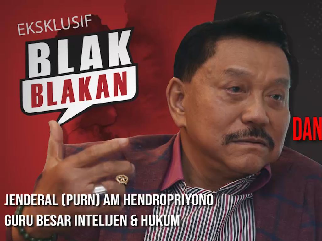 Blak-blakan Hendropriyono AS ingin RI Jauhi China Dekati Israel Blak-blakan Hendropriyono AS ingin RI Jauhi China Dekati Israel