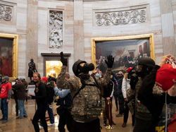Kondisi Gedung Capitol yang Kacau Balau Usai Demo Pendukung Trump