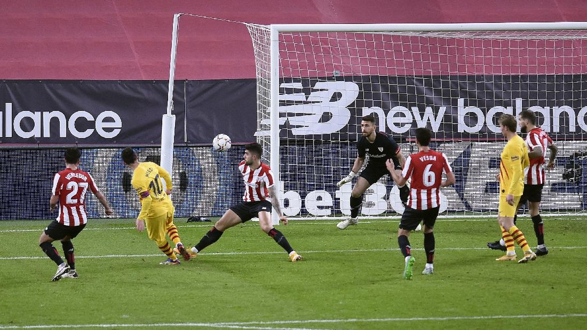 Barcelona menang 3-2 di markas Athletic Bilbao dalam lanjutan Liga Spanyol (Foto: Getty Images/Juan Manuel Serrano Arce)