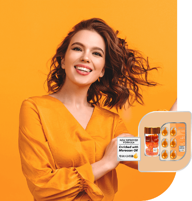 Ellips Hair Vitality with Moroccan Oil untuk rambut rapuh dan mudah patah / Foto: ellipshaircare.co.id Ellips Hair Vitality with Moroccan Oil untuk rambut rapuh dan mudah patah / Foto: ellipshaircare.co.id