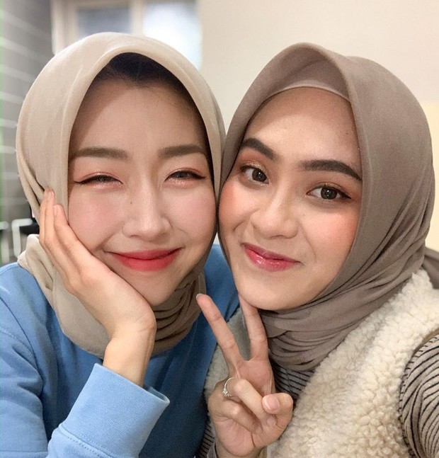 flawless makeup menjadi hasil akhir make over/instagram.com/sunnydahye
