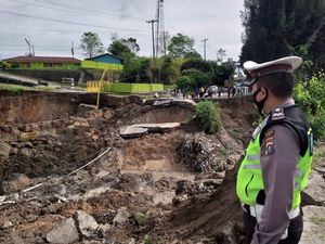 Jalan Amblas Masih Diperbaiki, Begini Rekayasa Arus Lalin Medan-Dairi