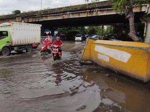 Martadinata Ancol Banjir, SDA Harap Bina Marga Tinggikan Jalan-Jembatan