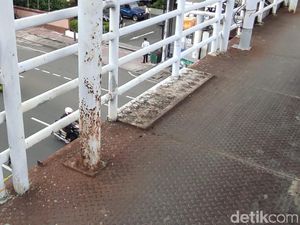 JPO Matraman Berkarat, Dinas Bina Marga DKI Janji Segera Perbaiki