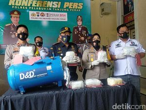 7,2 Kg Sabu Gagal Diselundupkan Lewat Tanjung Perak Surabaya