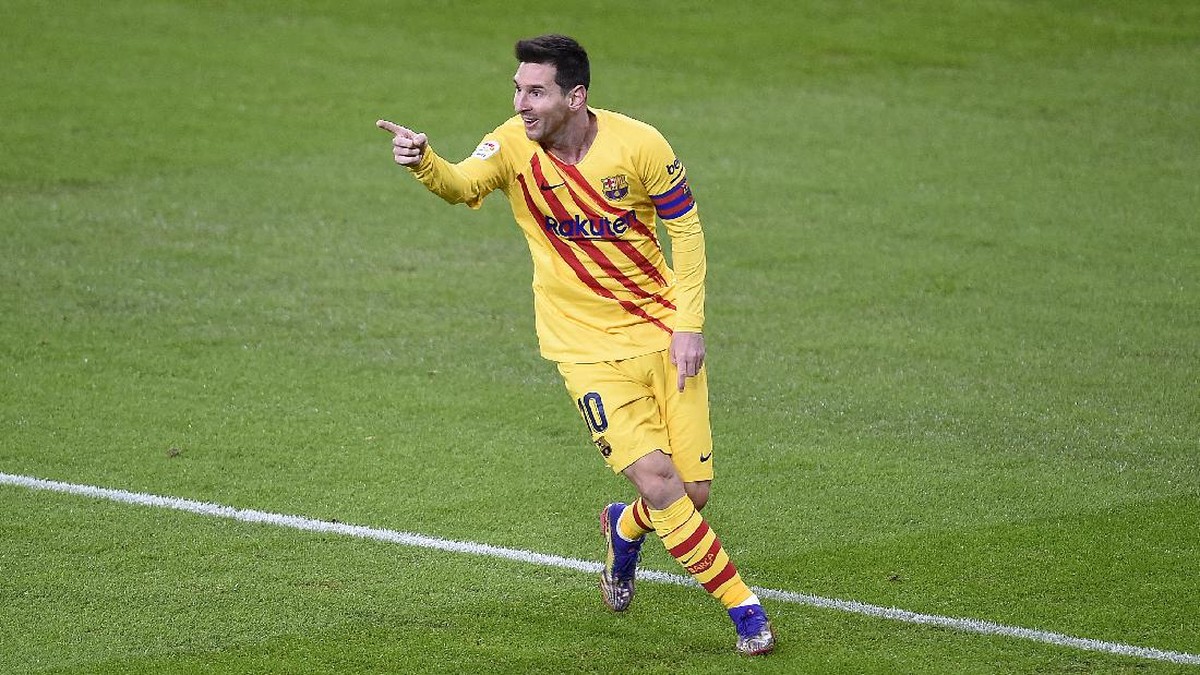 Lionel Messi melejit ke daftar teratas top skor LaLiga (Foto: Getty Images/Juan Manuel Serrano Arce)