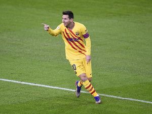 Lionel Messi Sang Raja Gol Liga Spanyol