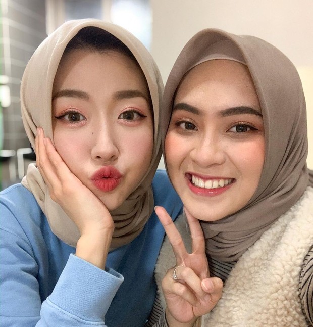 matte lipstik berwarna pink peach yang menawan/instagram.com/biancakartika