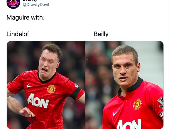 Deretan Meme MU dan AC Milan Kandas