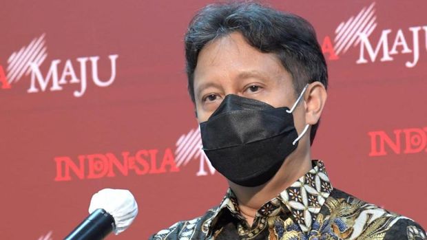 Menkes Budi Gunadi Sadikin memberikan keterangan di kantor presiden, Rabu (6/1).