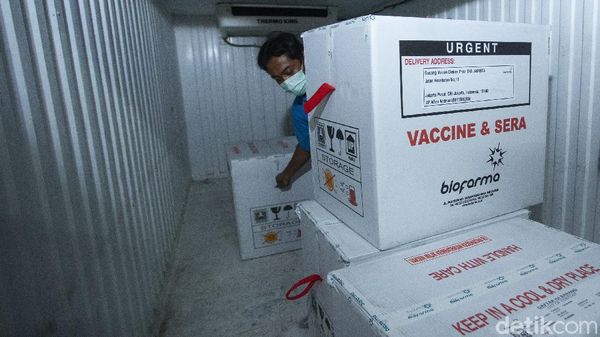 DKI Jakarta Terima 78.400 Vaksin COVID-19 Sinovac