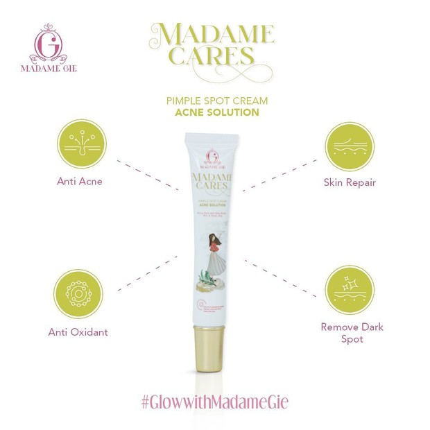 Brand skincare milik Gisel Anastasya yang bernama Madame Gie.