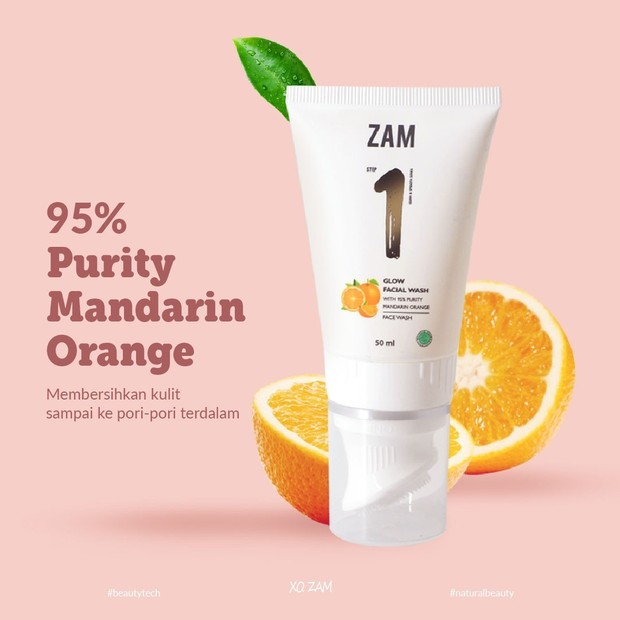 Brand skincare milik Zaskia Adya Mecca yang bernama ZAM Cosmetics.