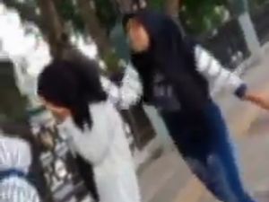 Dua Remaja Putri Duel di Taman Parepare, Polisi Turun Tangan