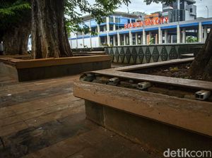 Taman-Trotoar Seberang KBB BNI City Rusak, Pemprov Minta Pengembang Perbaiki Taman-Trotoar Seberang KBB BNI City Rusak, Pemprov Minta Pengembang Perbaiki