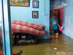 Tiga Desa di Gresik Terendam Banjir Luapan Sungai Brantas