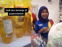 Borong Sembako untuk Diberikan Kasir Minimarket, Wanita Ini Banjir Pujian
