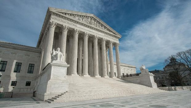 Capitol Hill Washington United States Supreme Court in Washington DC