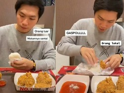 Intip Bedanya Orang Lokal Vs Luar Negeri Saat Makan di KFC