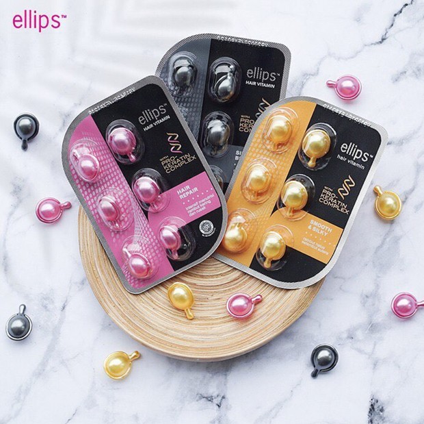 ellips_haircare/Instagram.com Produk affordable ini tidak kalah saing dengan hair oil lainnya karena mampu melindungi dari panas ketika hendak styling rambut.