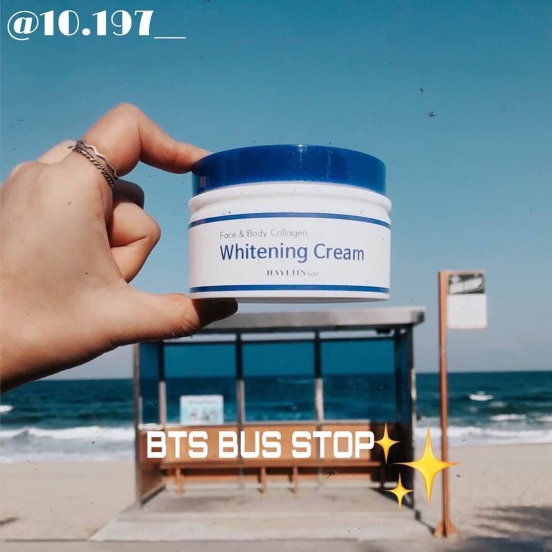 Hayejin Blessing of Sprout Enriched Serum dan HAYEJIN Face & Body Collagen whitening Cream