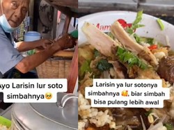 Insipiratif! Kakek 93 Tahun di Yogyakarta Semangat Jualan Soto Ayam