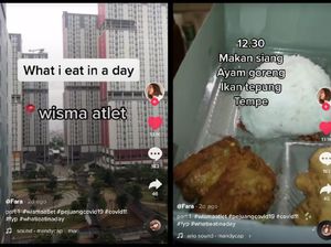 Karantina di Wisma Atlet, Netizen Ini Ungkap Makanan Enak yang Dinikmati