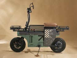 Spacebar, Skuter Listrik Lipat yang Super Nyentrik Bergaya Asyik