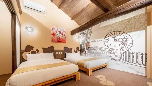 Foto: Hotel Jepang Padukan Konsep Tradisional dengan Hello Kitty