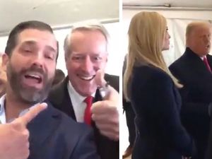 Viral Video Perayaan Keluarga Trump Sebelum Kerusuhan di Capitol Viral Video Perayaan Keluarga Trump Sebelum Kerusuhan di Capitol