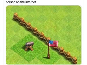 Kerusuhan di Gedung Capitol Jadi Bahan Meme