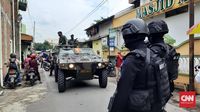 TNI - Polri Gelar Patroli di Sekitar Ponpes Ngruki