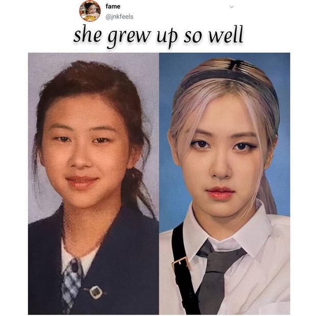 Potret Rose Blackpink