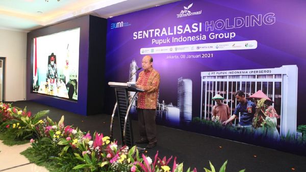 Pupuk Indonesia Terapkan Sentralisasi