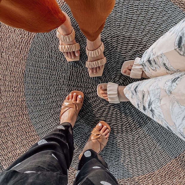 Bisnis sepatu Kesha Ratuliu yang bernama Langkah Kalila.