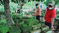 Temuan Makam Kuno Berpagar Bata Jumbo di Klaten