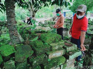 Temuan Makam Kuno Berpagar Bata Jumbo di Klaten