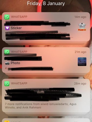 Cara Menonaktifkan Notifikasi Pesan Whatsapp Di Layar Ponsel