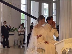 Tangis Haru Caesar Hito dan Felicya Angelista Resmi Nikah