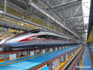 China Luncurkan Kereta Cepat Anti Beku, Bisa Jalan di Suhu -40 Derajat