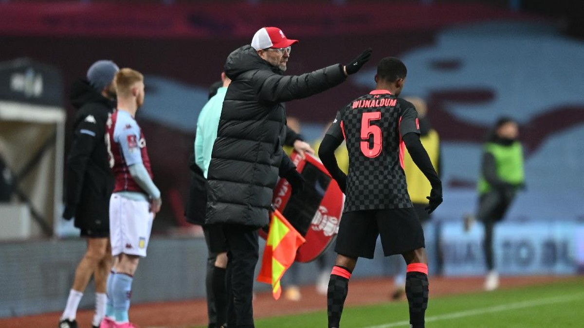 Liverpool menang 4-1 atas Aston Villa di babak ketiga Piala FA. (Foto: Getty Images/Shaun Botterill)
