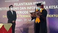 Mantan Ketua BPK Moermahadi Soerja Jadi Rektor IBIK Bogor